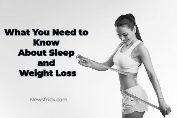 Sleep and Weight Loss