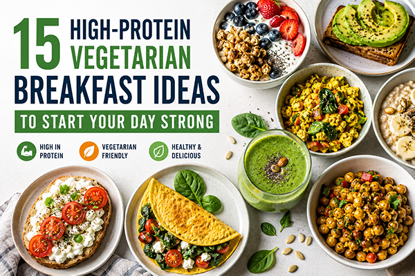 15 High-Protein Vegetarian Breakfast Ideas