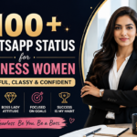 WhatsApp Status for business women attitude