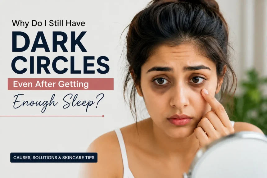 Why Do I Still Have Dark Circles After Sleeping